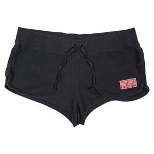 Victoria Sport Shorts Womens Black Logo Lounge Gym Athletic Sweat Shorts Small